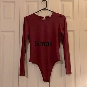 BODY SUIT by Yelete Small Peekaboo back